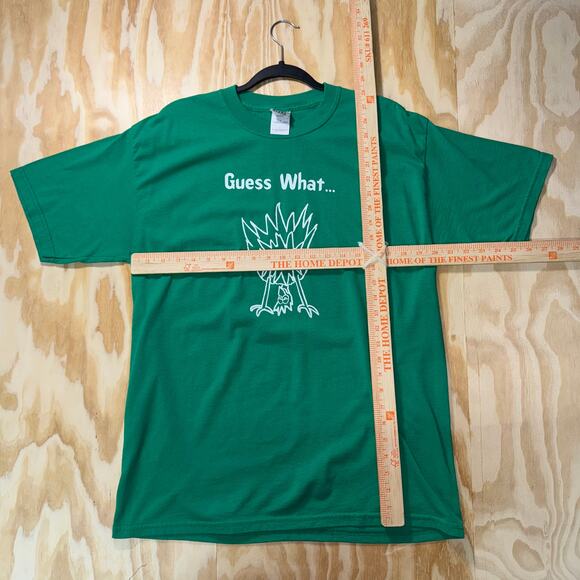 Vintage Y2K guess what chicken butt drawing humor 00s tshirt - Picture 4 of 4